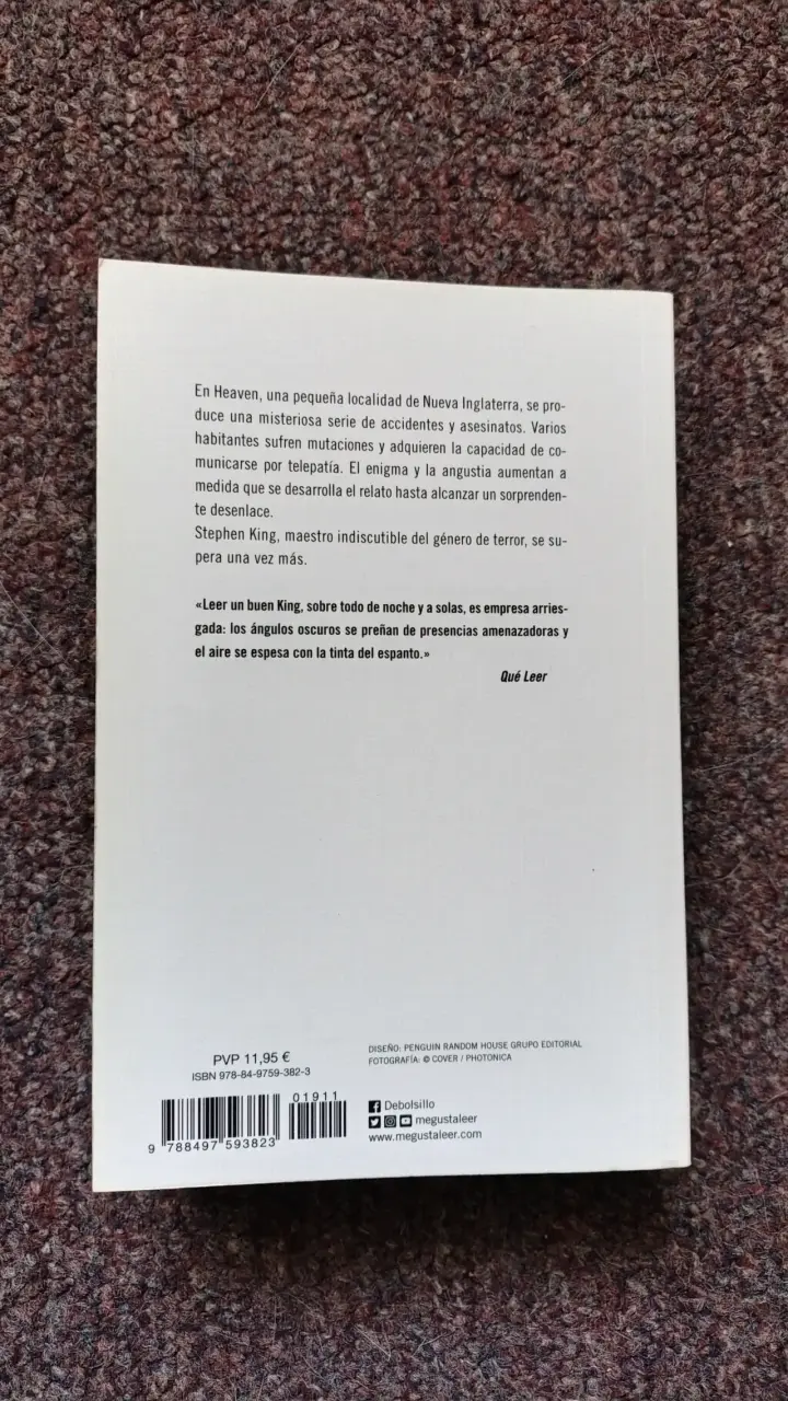 Libro 'Tommyknockers' de Stephen King - 2