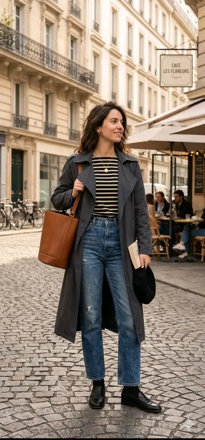 Abrigo trench impermeable - 6