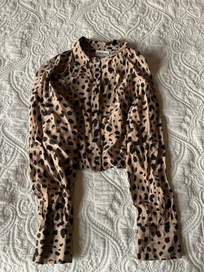 Blusa Singolare leopardo - miniatura 1