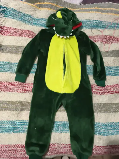 Disfraz infantil de dinosaurio - miniatura 1