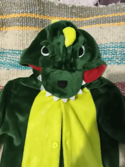 Disfraz infantil de dinosaurio - miniatura 2