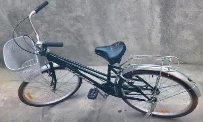 Bicicleta urbana Oxford negra - miniatura 1