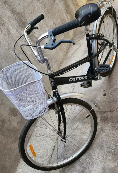 Bicicleta urbana Oxford negra - miniatura 3