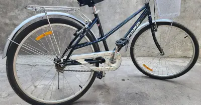 Bicicleta urbana Oxford negra - miniatura 4