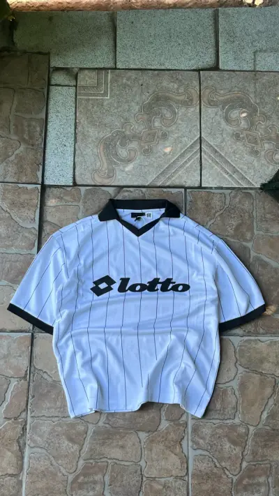 Camiseta deportiva Lotto blanca - miniatura 1