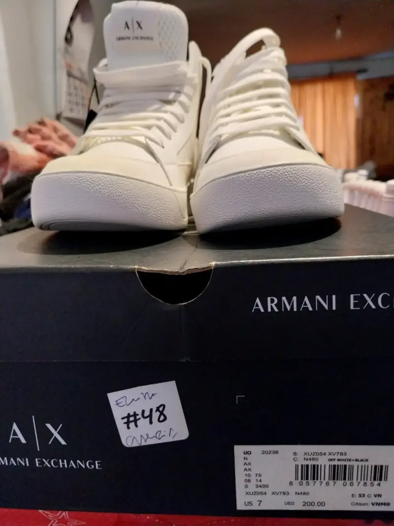 Zapatillas Blancas Armani Exchange - 1