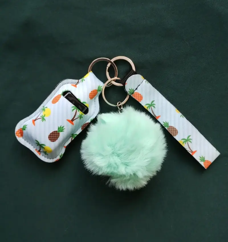 Set llavero con pompón - 3