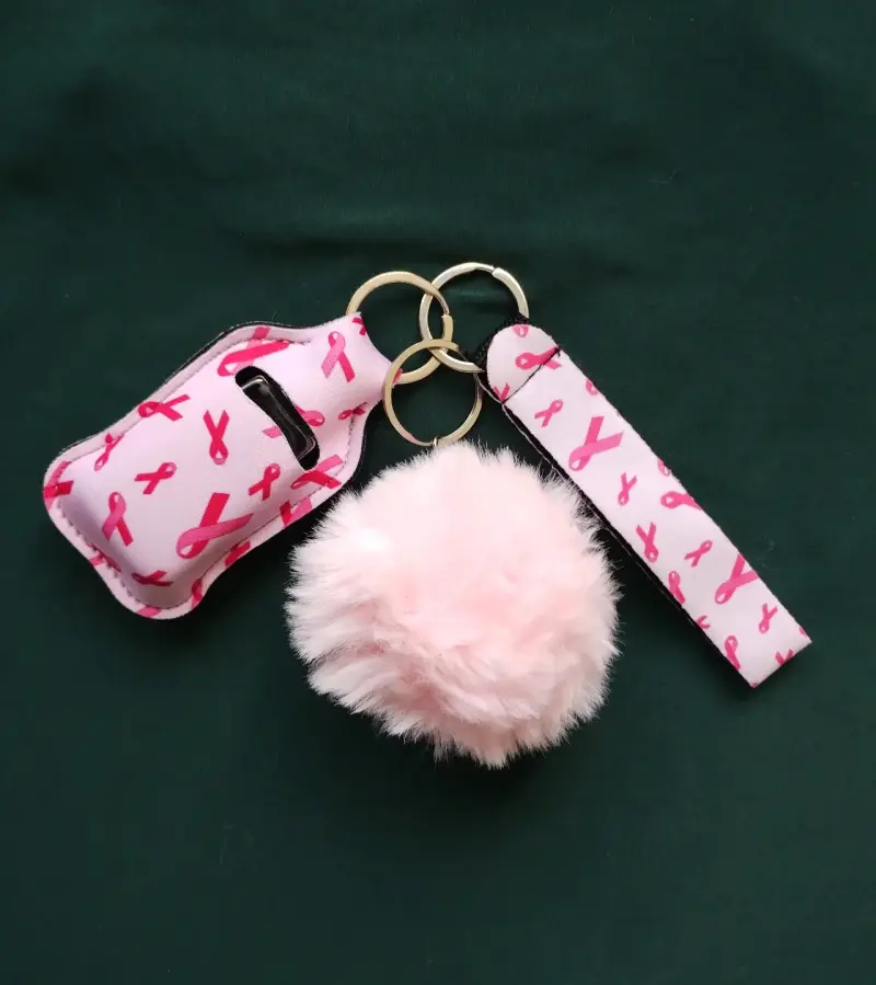 Set llavero con pompón - 5