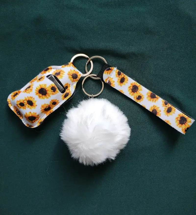 Set llavero con pompón - 4