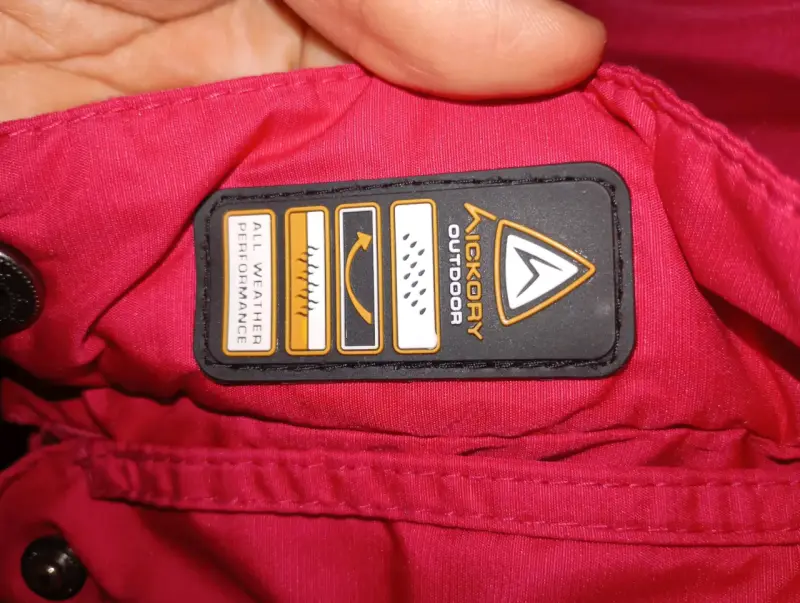 Chaqueta rosada impermeable - 4