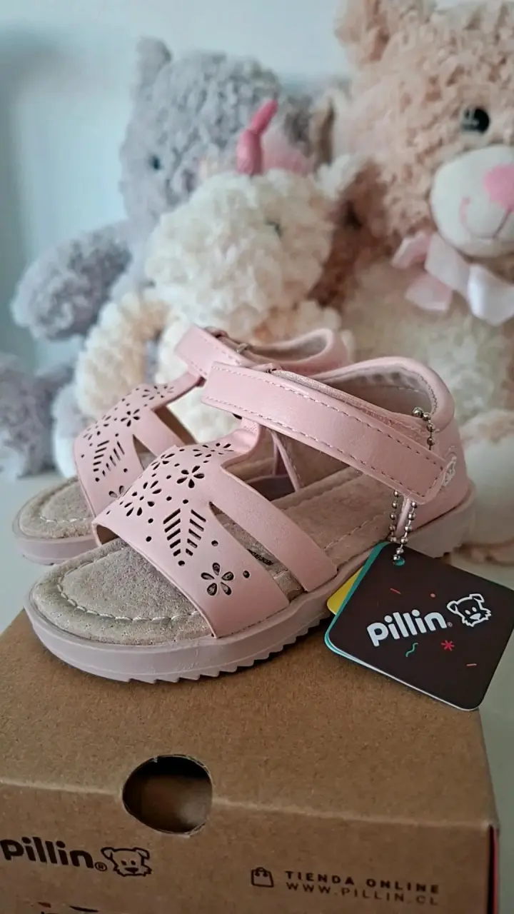 Sandalias rosadas para niña - 3