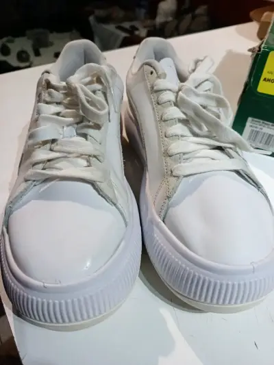 Zapatillas blancas Puma - miniatura 2