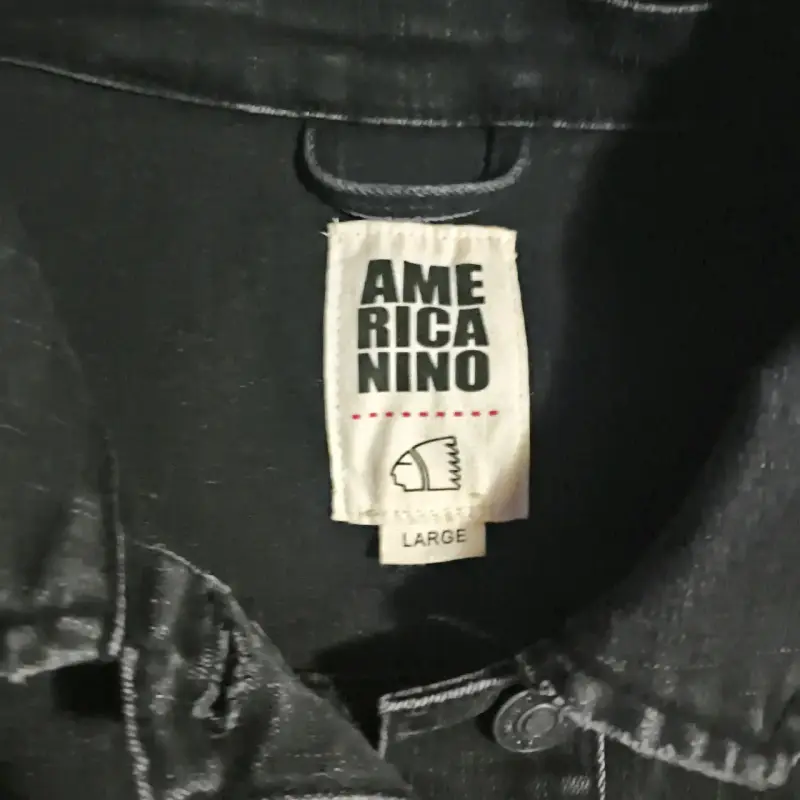 Chaqueta de jean negra - 2