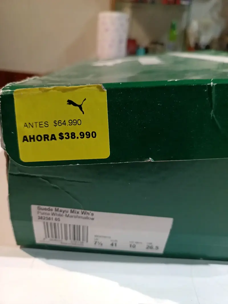 Zapatillas blancas Puma - 4