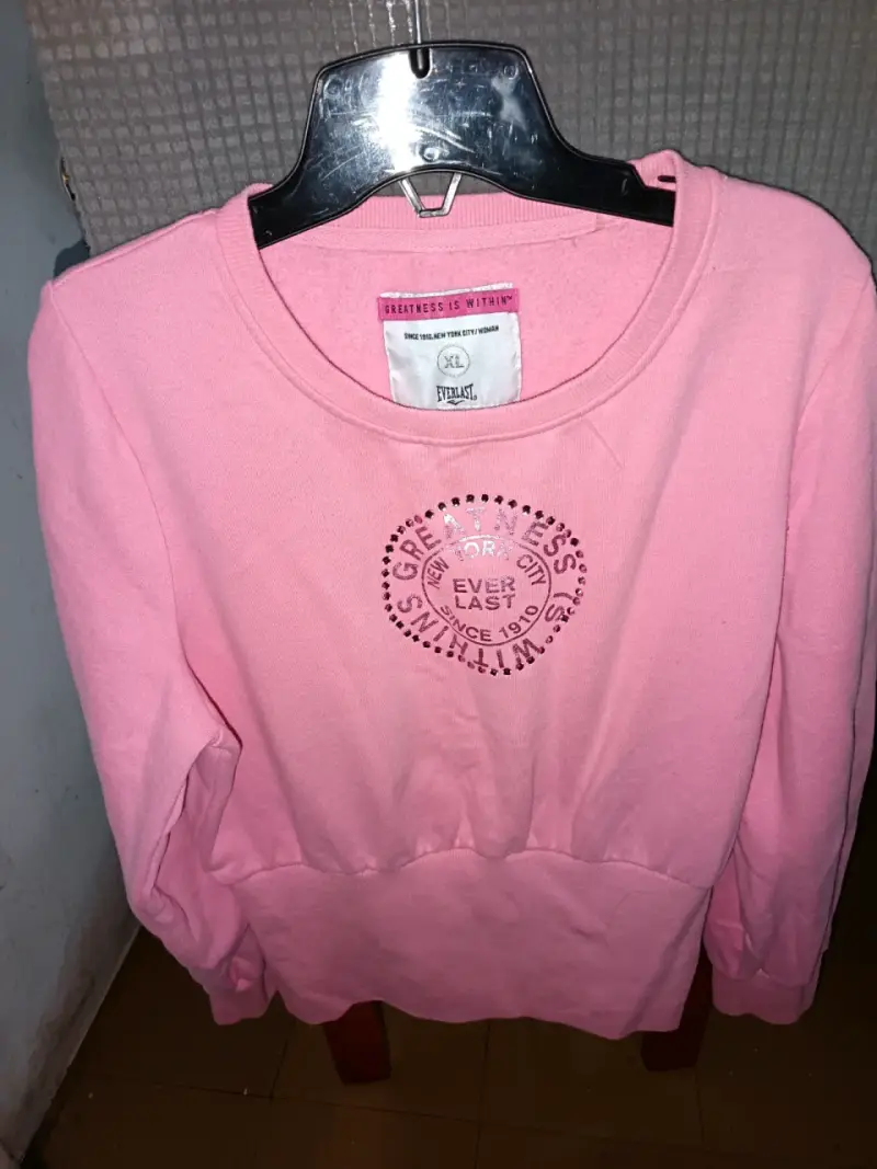 Polerón rosa Everlast mujer