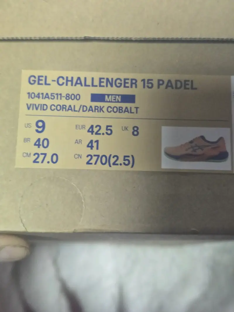 Zapatillas deportivas Asics naranjas 42 - 2