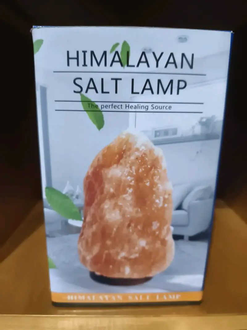 Lámpara de sal del Himalaya mediana - 1