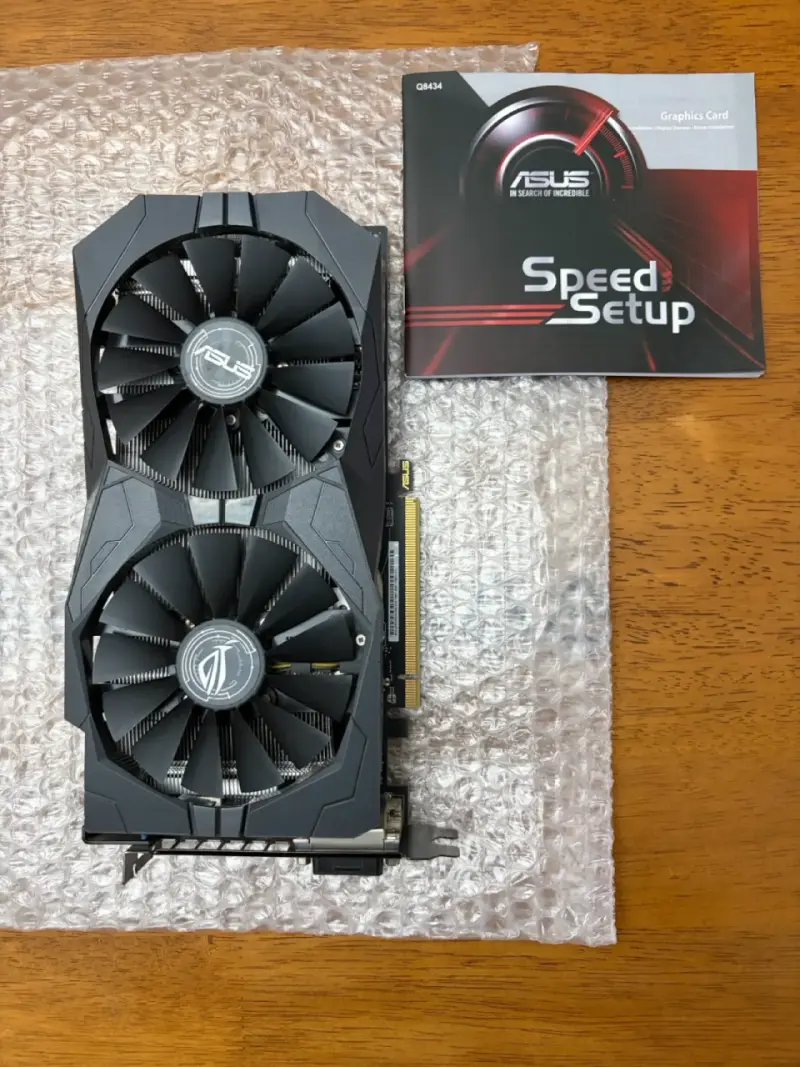 Tarjeta gráfica RX 570 ASUS Rog Strix - 1