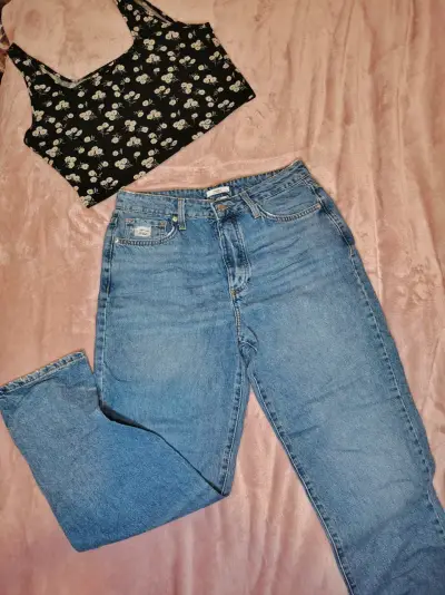 Jeans Forever 21 🩵💙 - miniatura 1