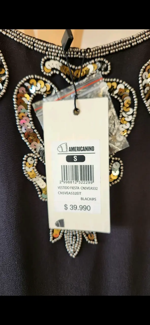 Vestido Nuevo Americanino Talla S - 2