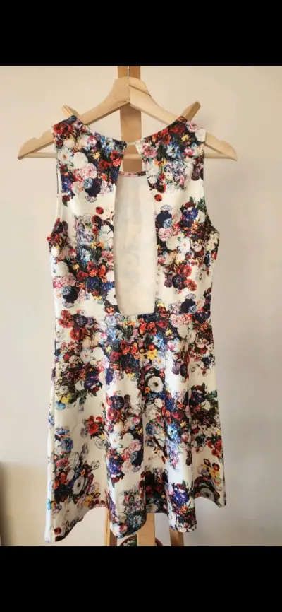 Vestido Floreado Talla S - miniatura 3