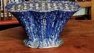 Florero de cerámica azul de Loya - miniatura 1