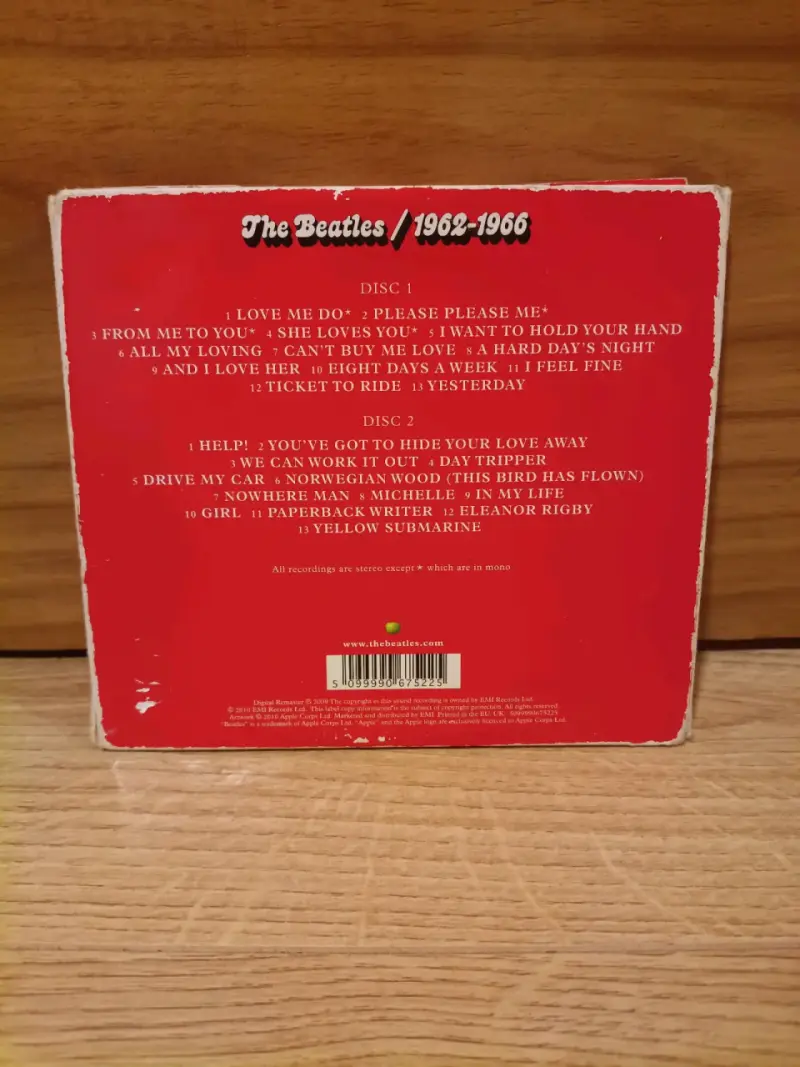 CD The Beatles 1962-1966 - 5