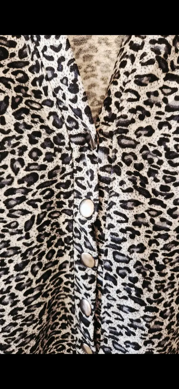 Chaleco Mujer Animal Print Talla S/M - 3