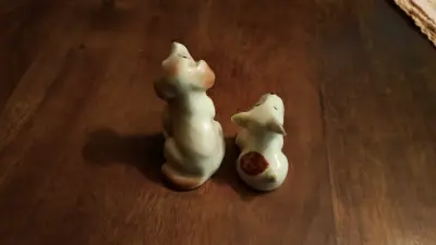 Perritos de Porcelana Vintagede Lota - miniatura 2