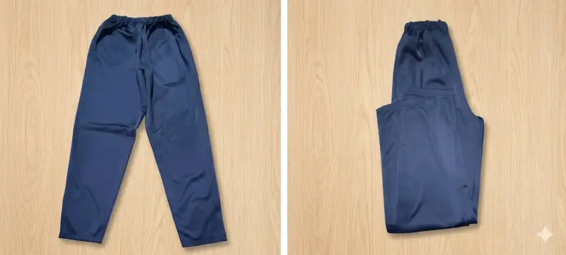 Pantalones deportivos azul