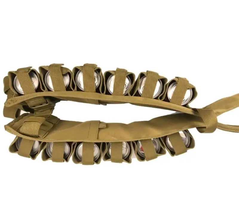 Chaleco con porta latas ajustable - 5