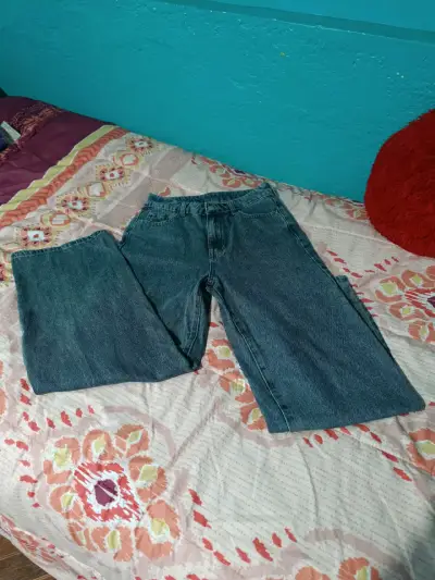 Jeans azul oscuro unisex - miniatura 1