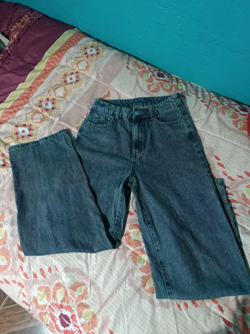 Jeans azul oscuro unisex - 2