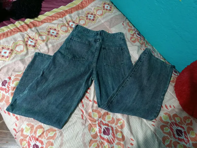 Jeans azul oscuro unisex - 3