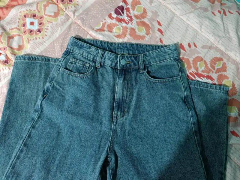 Jeans azul oscuro unisex - 4