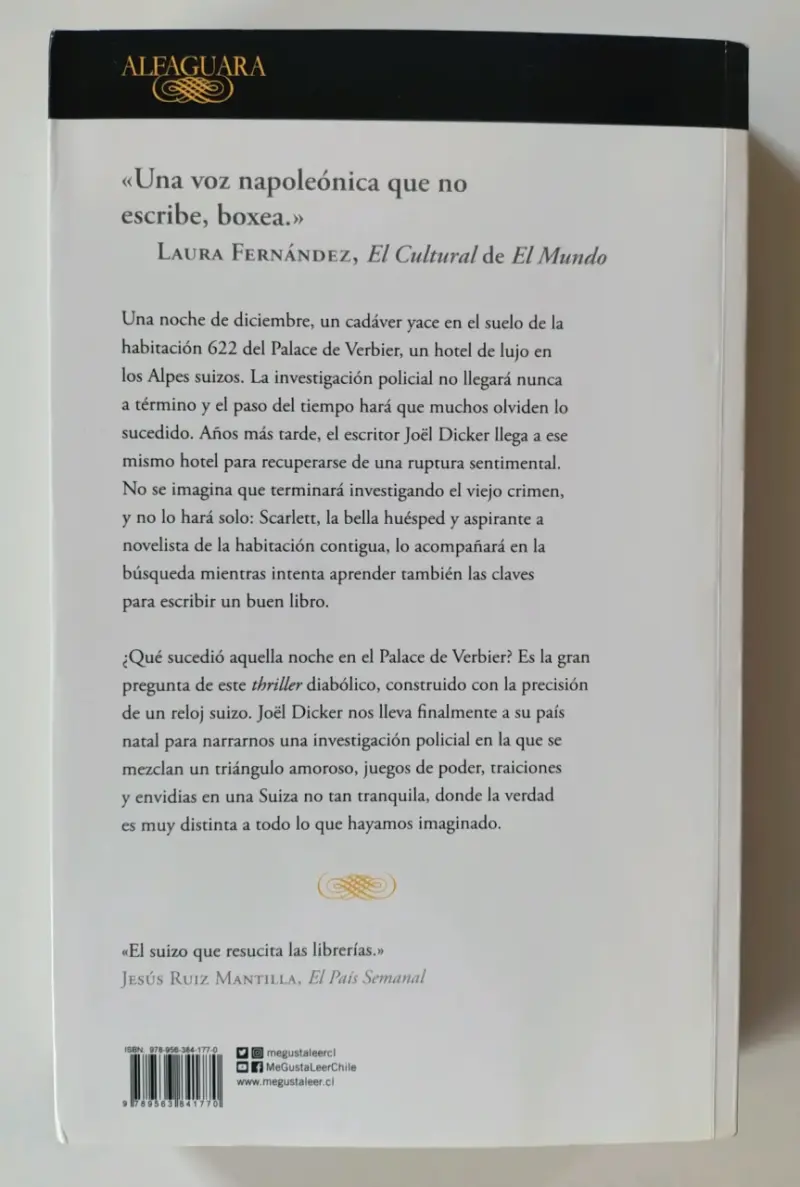 Libro 'El enigma de la habitación 622' - 2