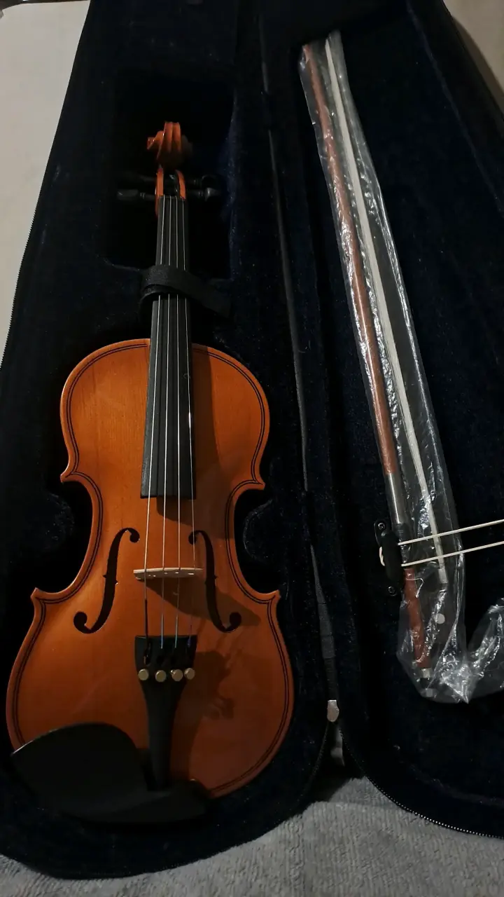 Violín en estuche con arco - 1