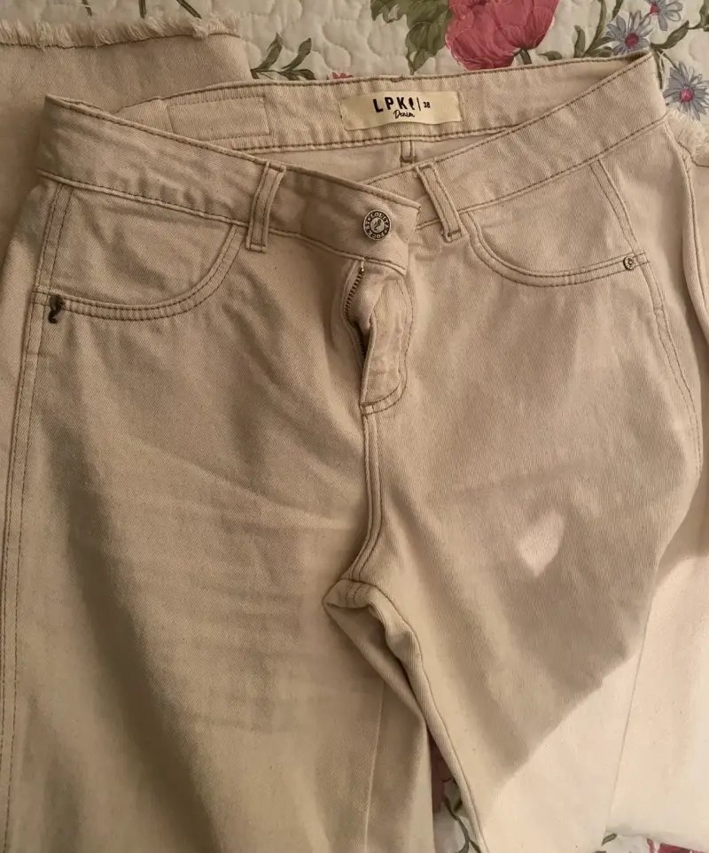 Jeans blanco invierno LPK - 3