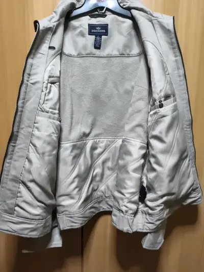 Chaqueta de hombre Beige Dockers T/L - miniatura 3