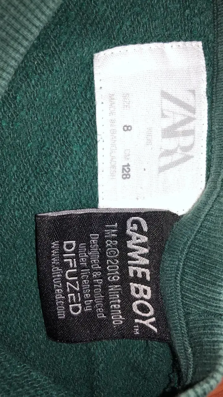 Polerón verde Game Boy Zara - 1