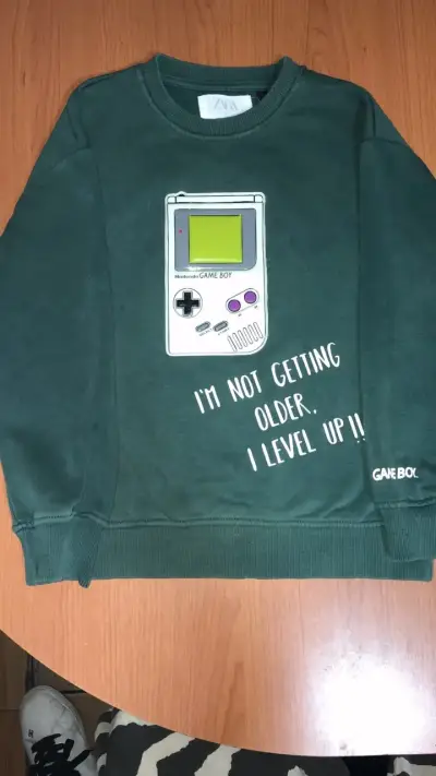 Polerón verde Game Boy Zara - miniatura 4