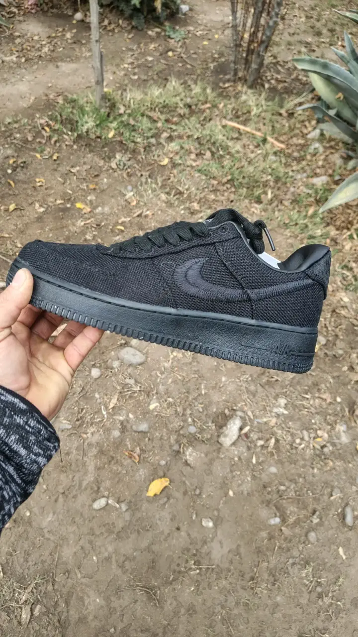 Zapatillas Nike air force one stussy black talla41 - 1