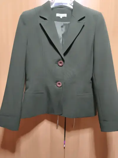 Blazer verde oscuro elegante Talla M/L - miniatura 1