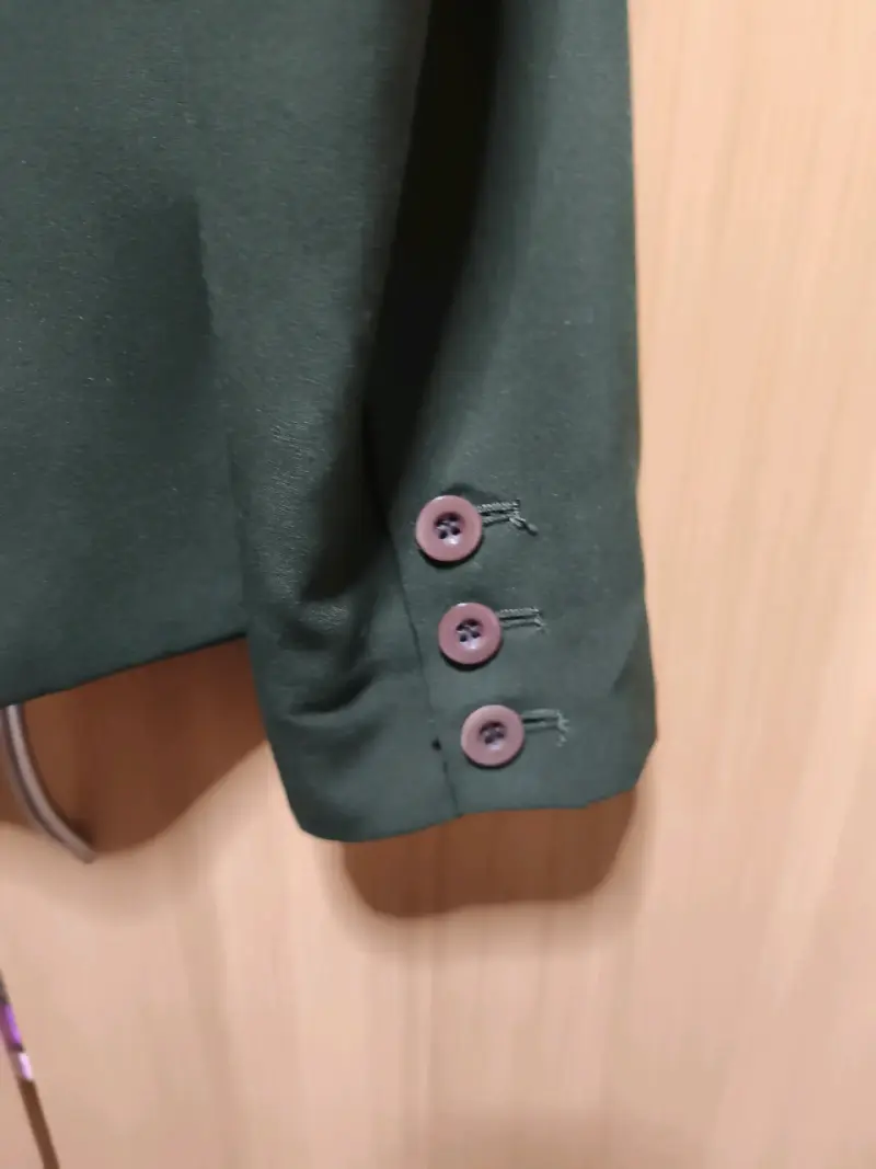 Blazer verde oscuro elegante Talla M/L - 3