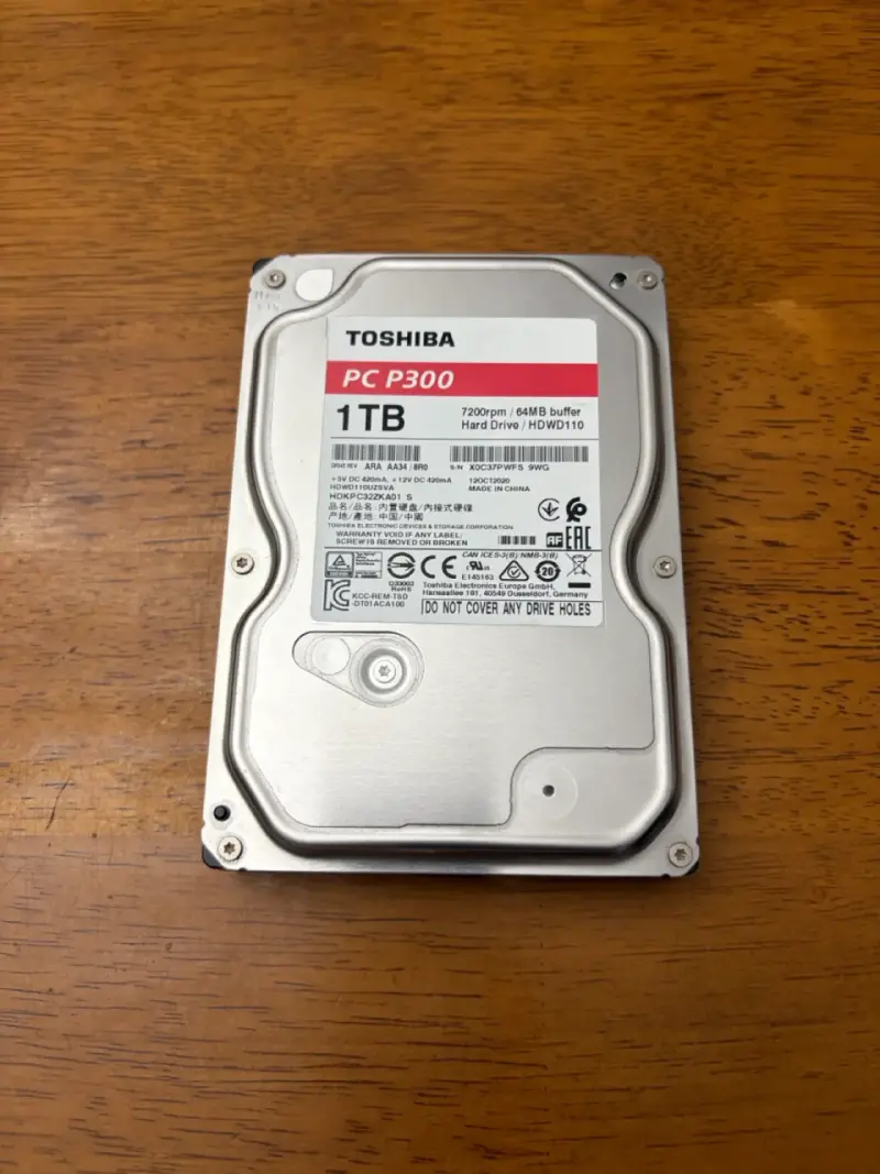Disco duro Toshiba 1TB - 1