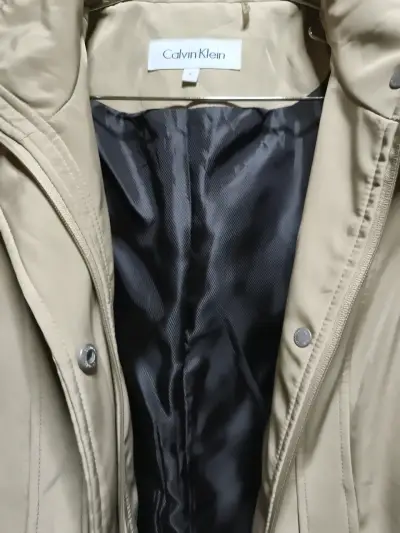 Chaqueta beige T/S Calvin Klein Original - miniatura 2
