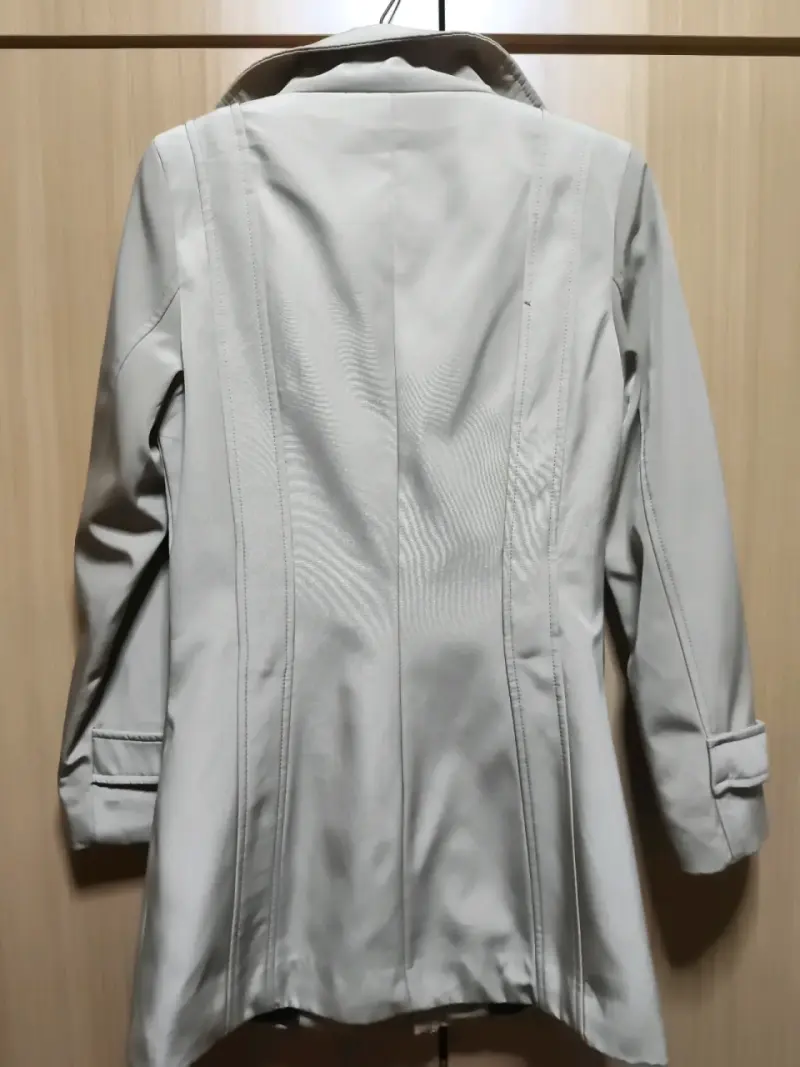Chaqueta beige T/S Calvin Klein Original - 6
