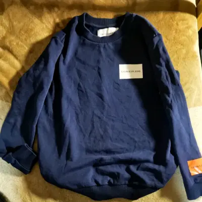 Polerón azul Calvin Klein - miniatura 1