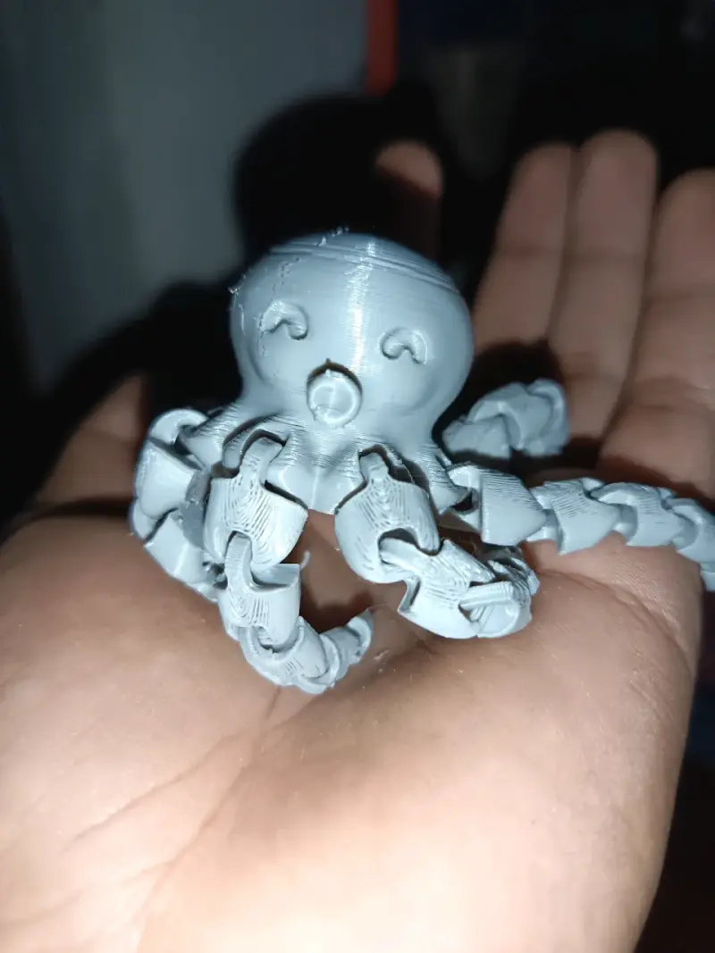 Pulpo articulado impreso en 3D - 1