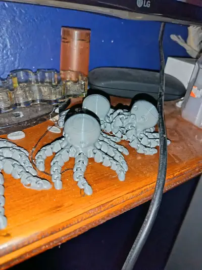 Pulpo articulado impreso en 3D - miniatura 2